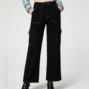 🌿Final Sale Cider‎ Black Cargo Jeans